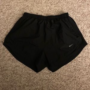Nike Tempo Shorts Size M Black on Black